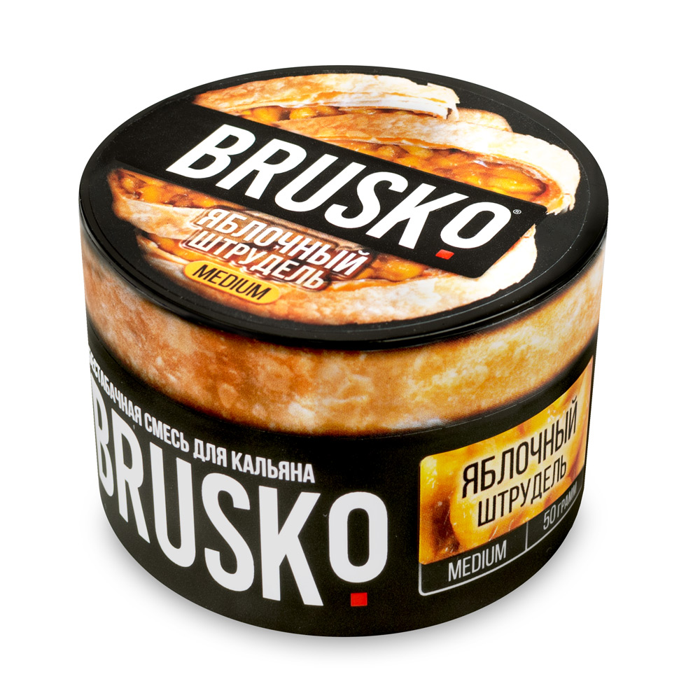 картинка Brusko - Яблочный Штрудель 50 гр. от магазина BigSmoke