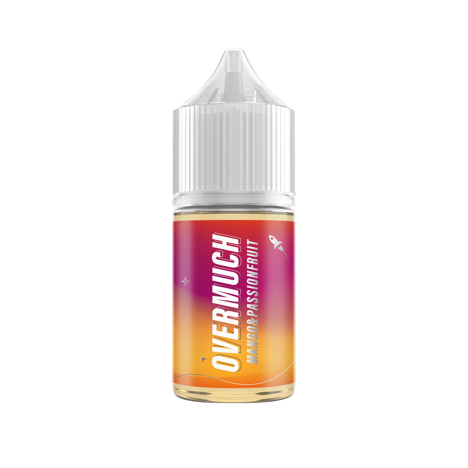 картинка Overmuch Sour Salt 30 мл. 20 мг. - Mango Passionfruit от магазина BigSmoke