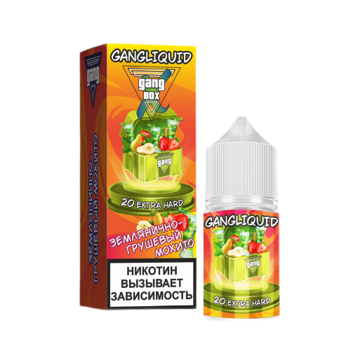 картинка Жидкость GANG XBOX 30ml 2% - Землянично-Грушевый мохито от магазина BigSmoke