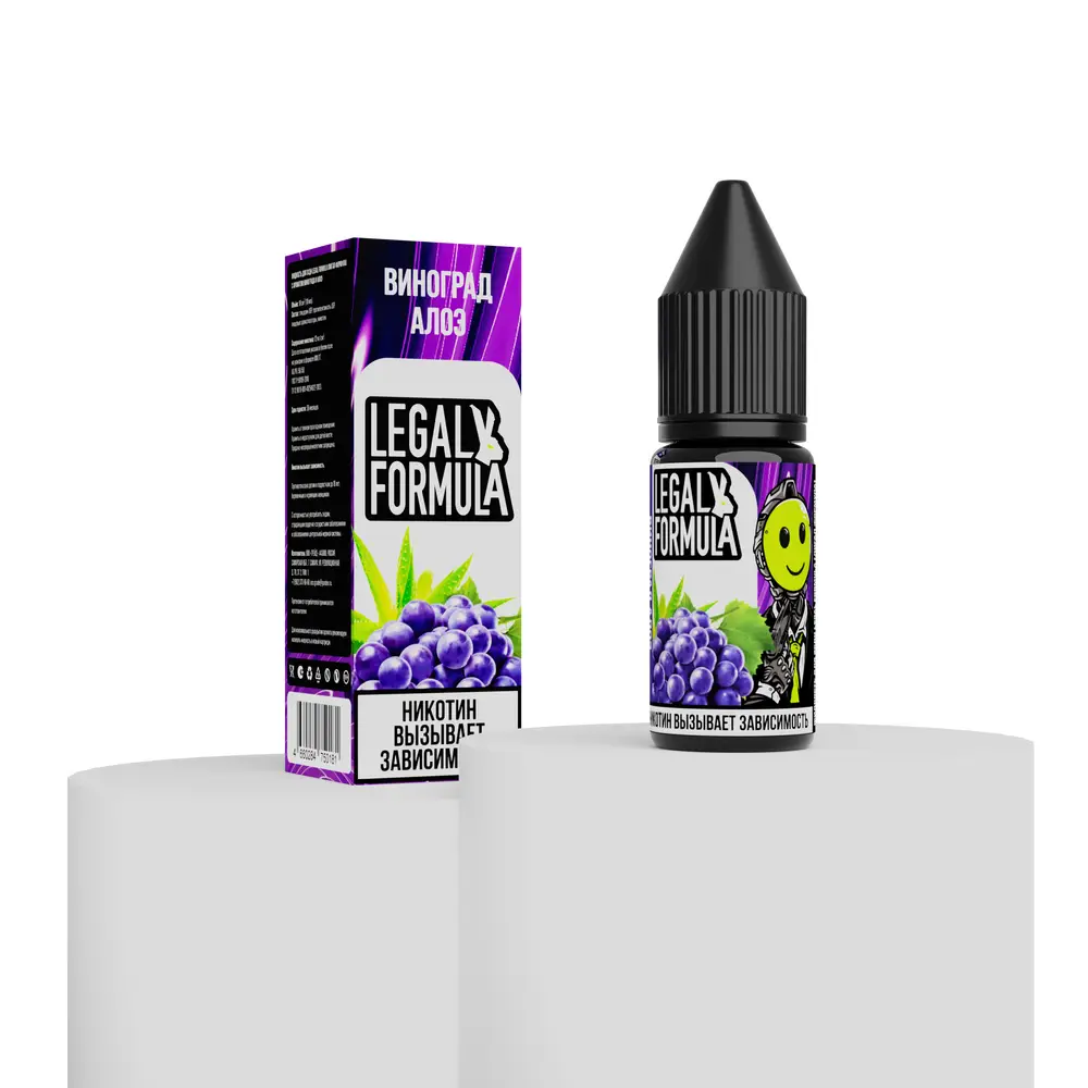 картинка Legal Formula 10ml 2% - Виноград Алоэ от магазина BigSmoke