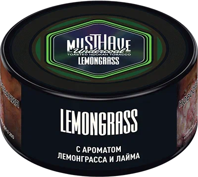картинка Табак Must Have - Lemongrass 25 гр. от магазина BigSmoke