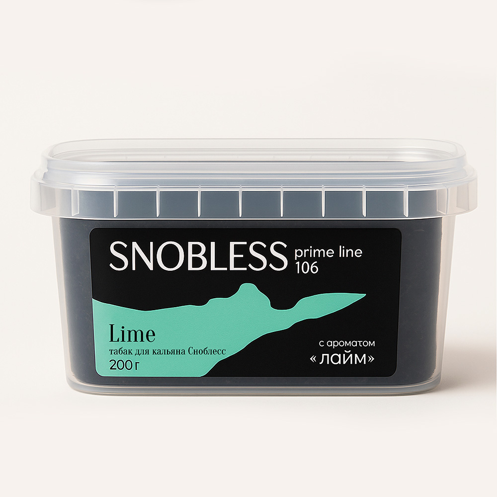 картинка Табак Snobless - Lime 200 гр. от магазина BigSmoke