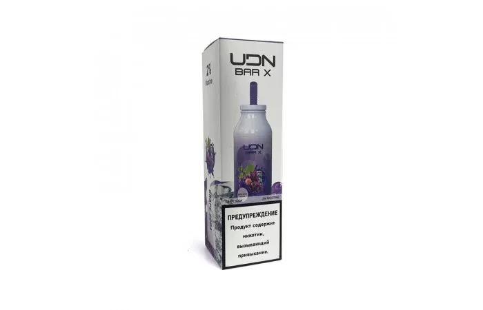 картинка UDN Bar 7000 - Grape Soda от магазина BigSmoke