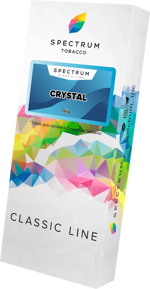 картинка Табак Spectrum Classic - Crystal 100 гр. от магазина BigSmoke