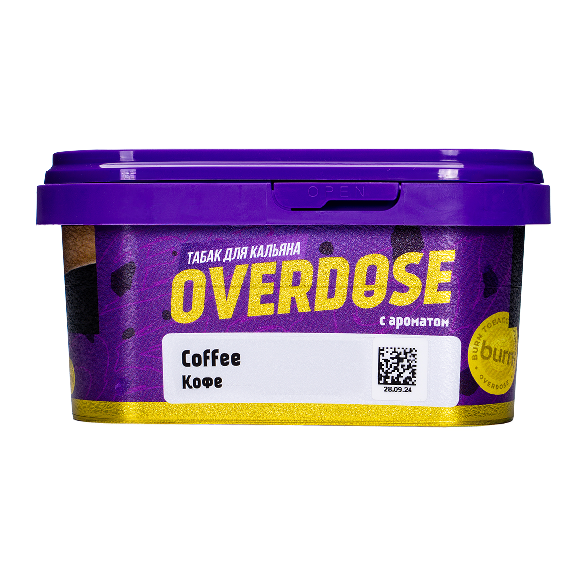 картинка Табак Overdose - Coffee 200 гр. от магазина BigSmoke