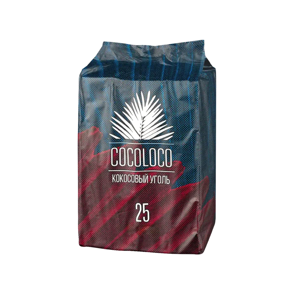 картинка Уголь CocoLoco 25 мм Horeca от магазина BigSmoke