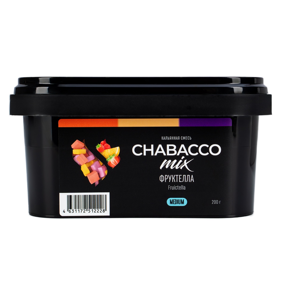 картинка Chabacco Mix Medium - Fruictella 200 гр. от магазина BigSmoke