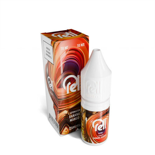 картинка Жидкость Rell Ultimate 10мл 20мг - Banana Mango (Банан и Манго) от магазина BigSmoke