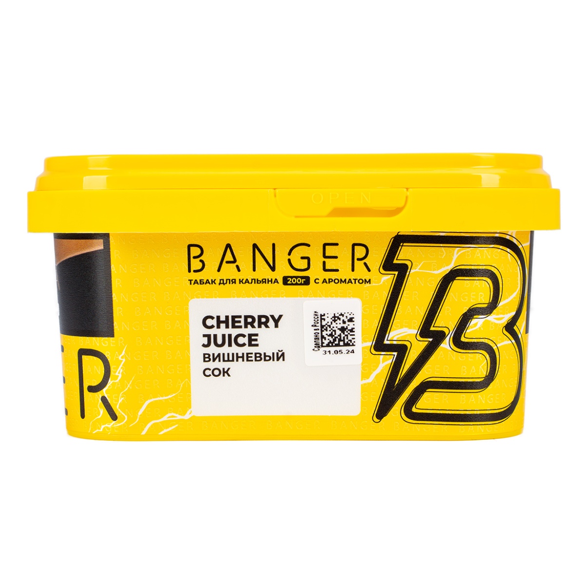 картинка Табак Banger - Cherry Juice 200 гр. от магазина BigSmoke