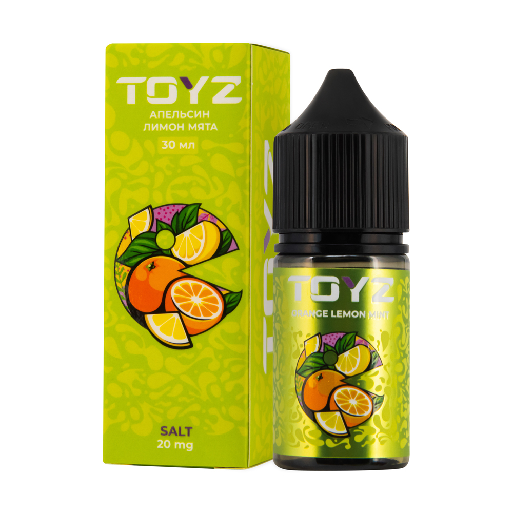 картинка Жидкость Toyz Orange, lemon and mint 20 мг/мл 30 мл от магазина BigSmoke