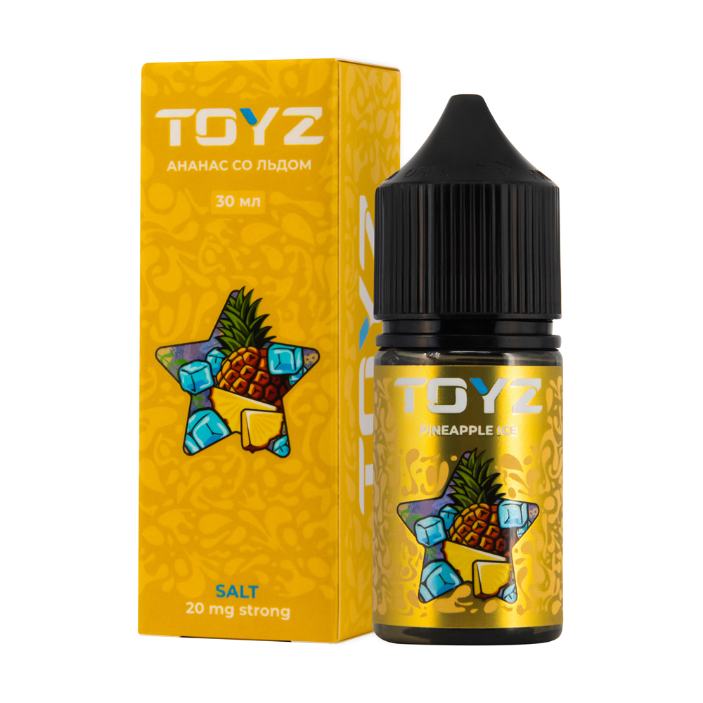 картинка Жидкость Toyz Pineapple ice 20 Strong мг/мл 30 мл от магазина BigSmoke