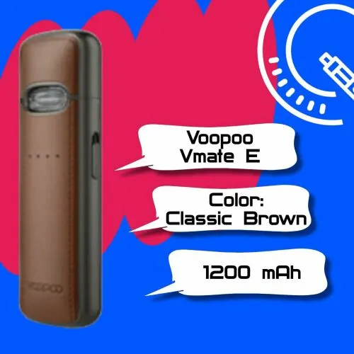 картинка Voopoo Vmate E (Classic Brown) от магазина BigSmoke