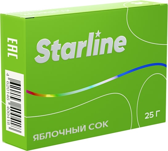 картинка Табак Starline - Яблочный сок 25 гр. от магазина BigSmoke