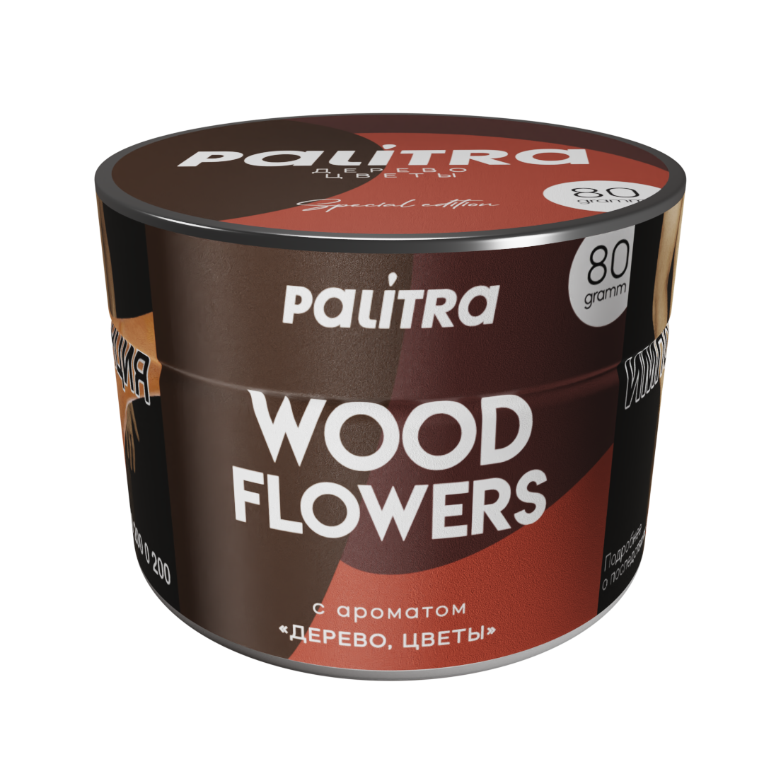 картинка Табак Palitra - Wood Flowers (Дерево, Цветы) 80 гр. от магазина BigSmoke