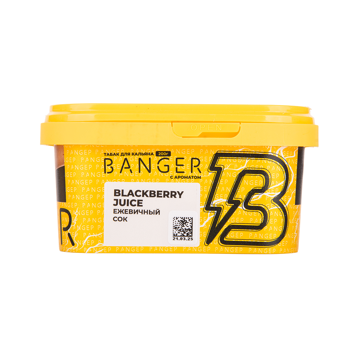 картинка Табак Banger - Blackberry Juice 200 гр. от магазина BigSmoke