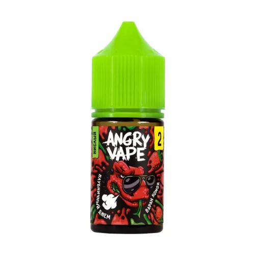картинка Angry Vape Sour 30 мл. 20 мг. - Варан Комод (Клубничный Джем) от магазина BigSmoke