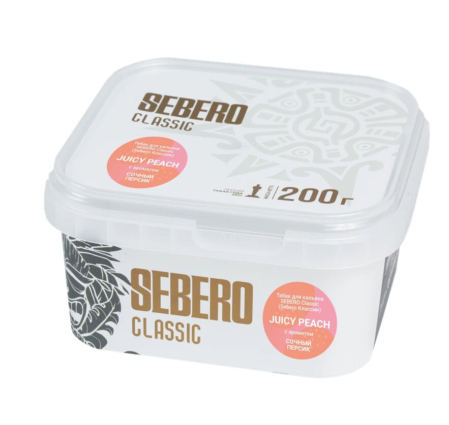 картинка Табак Sebero - Сочный персик (Juicy Peach) 200 гр. от магазина BigSmoke