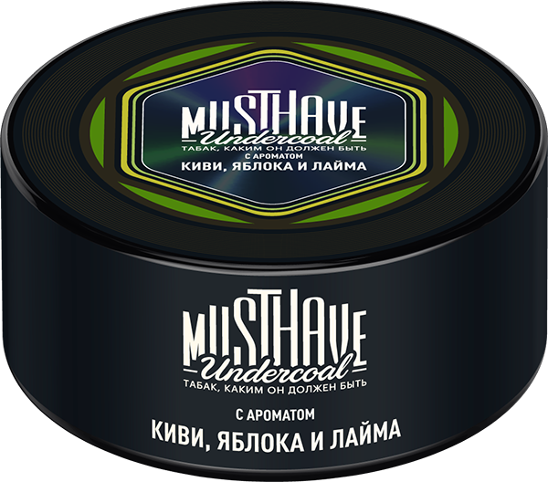 картинка Табак Must Have - С Ароматом Киви, Яблока и Лайма 125 гр. от магазина BigSmoke