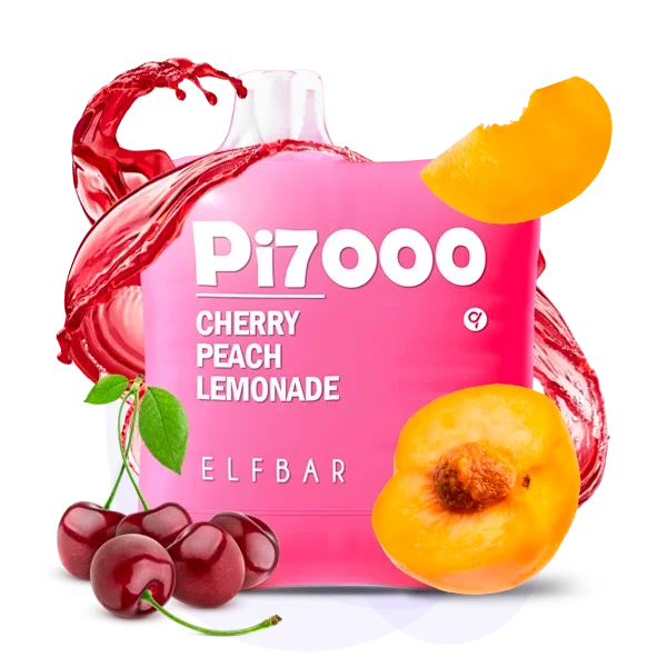 картинка Elf Bar PI 7000 - Cherry Peach Lemonade от магазина BigSmoke