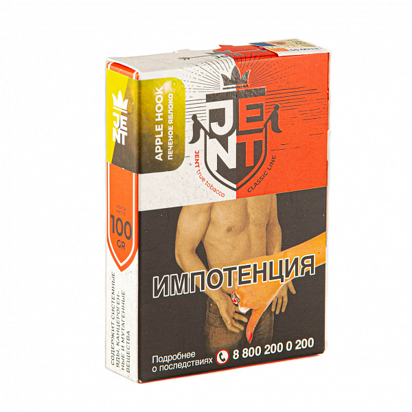 картинка Табак Jent - Печеное яблоко (Apple Hook) 100 гр. от магазина BigSmoke