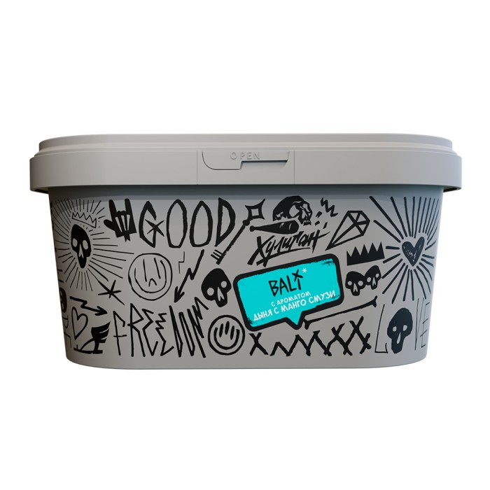 картинка Табак Хулиган - Bali (Дыня с Манго Смузи) 200 гр. от магазина BigSmoke