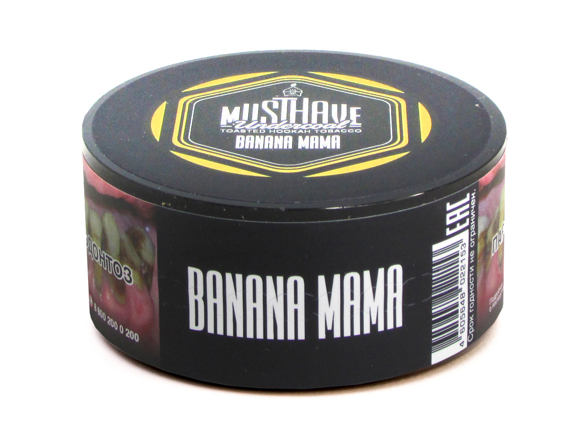 картинка Табак Must Have - Banana Mama 25 гр. от магазина BigSmoke