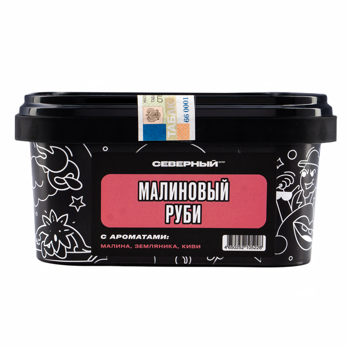 картинка Табак Северный - Малиновый Руби 200 гр. от магазина BigSmoke