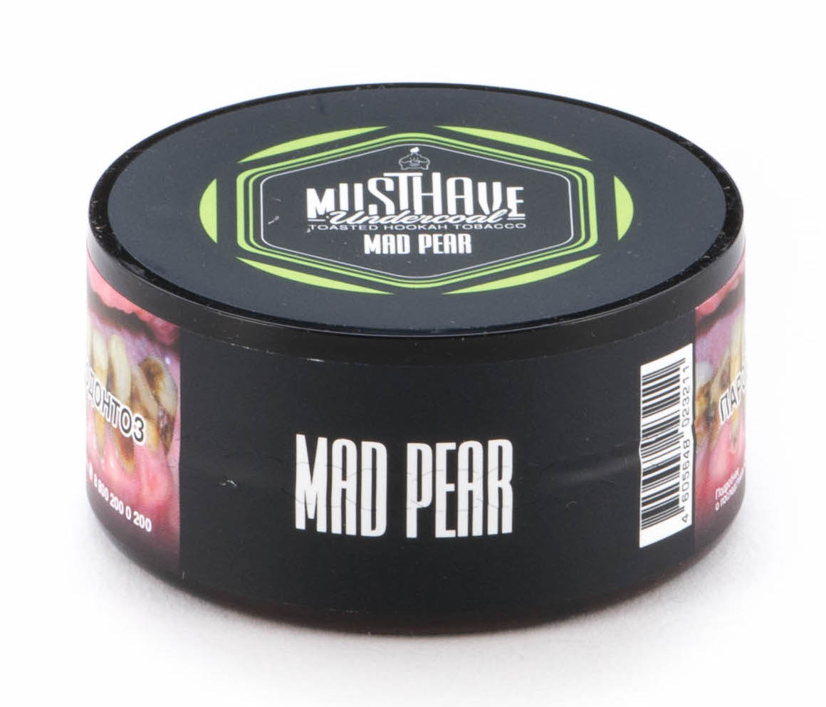 картинка Табак Must Have - Mad Pear 25 гр. от магазина BigSmoke