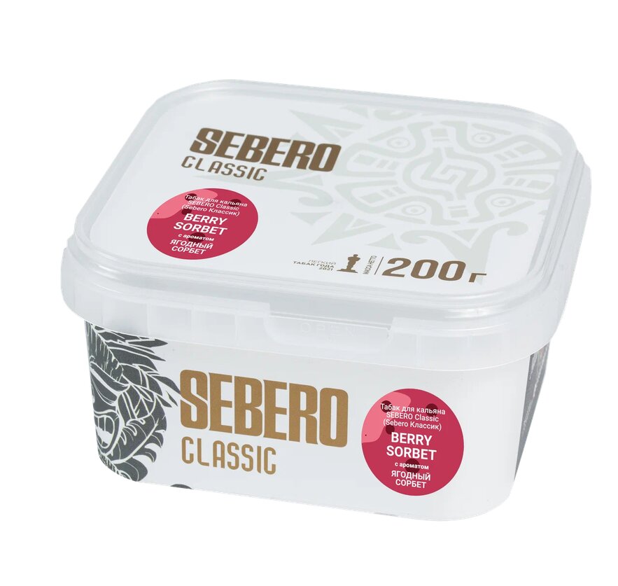 картинка Табак Sebero - Ягодный сорбет (Berry Sorbet) 200 гр. от магазина BigSmoke