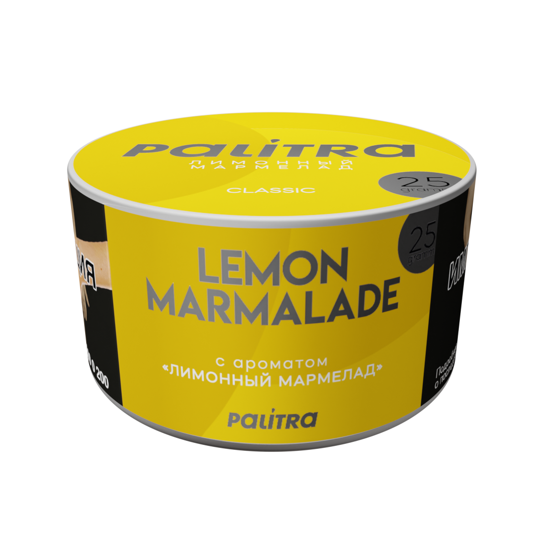 картинка Табак Palitra - Lemon Marmalade (Лимонный Мармелад) 25 гр. от магазина BigSmoke