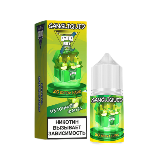картинка Жидкость GANG XBOX 30ml 2% - Яблочная фанта от магазина BigSmoke