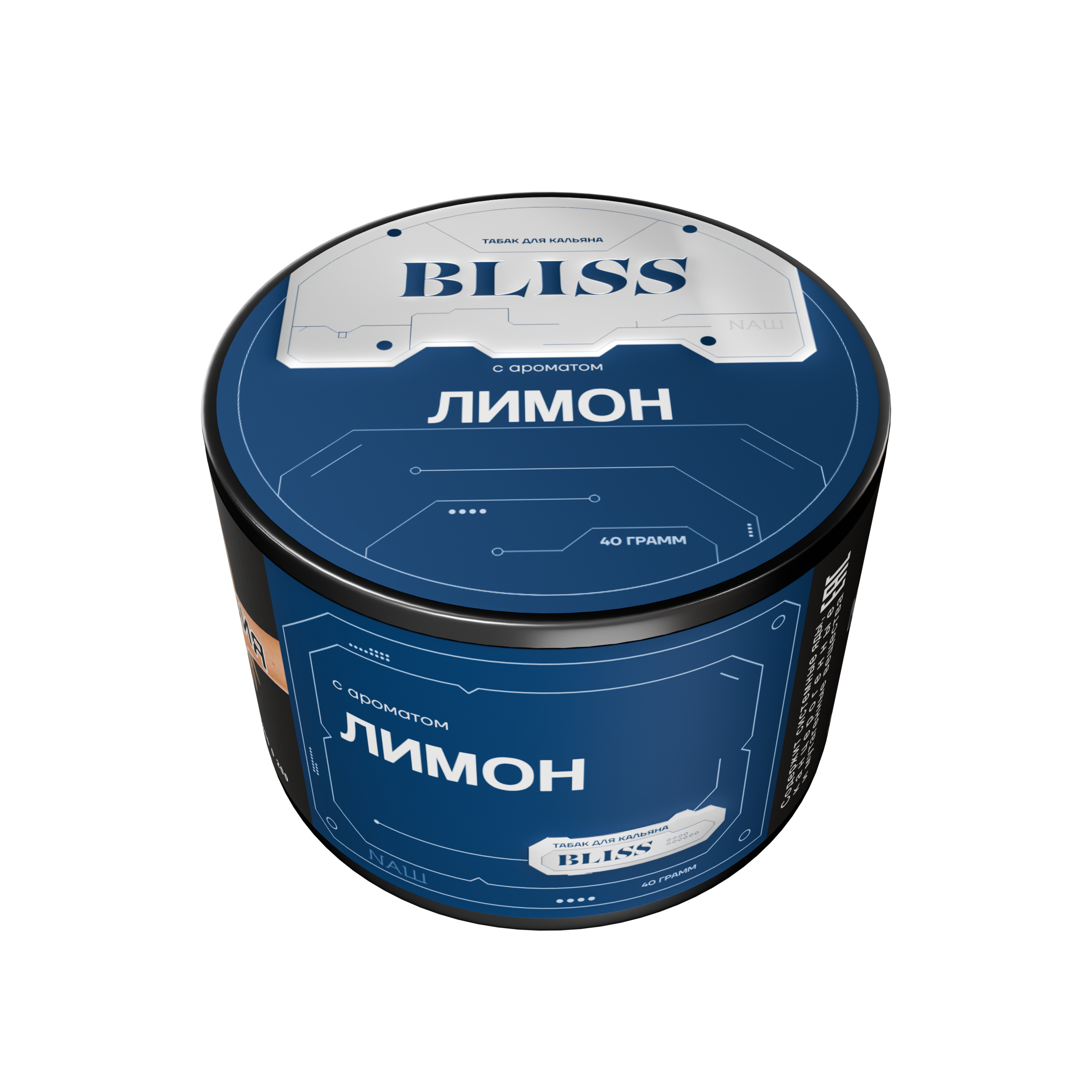 картинка Табак Bliss - Лимон 40 гр. от магазина BigSmoke