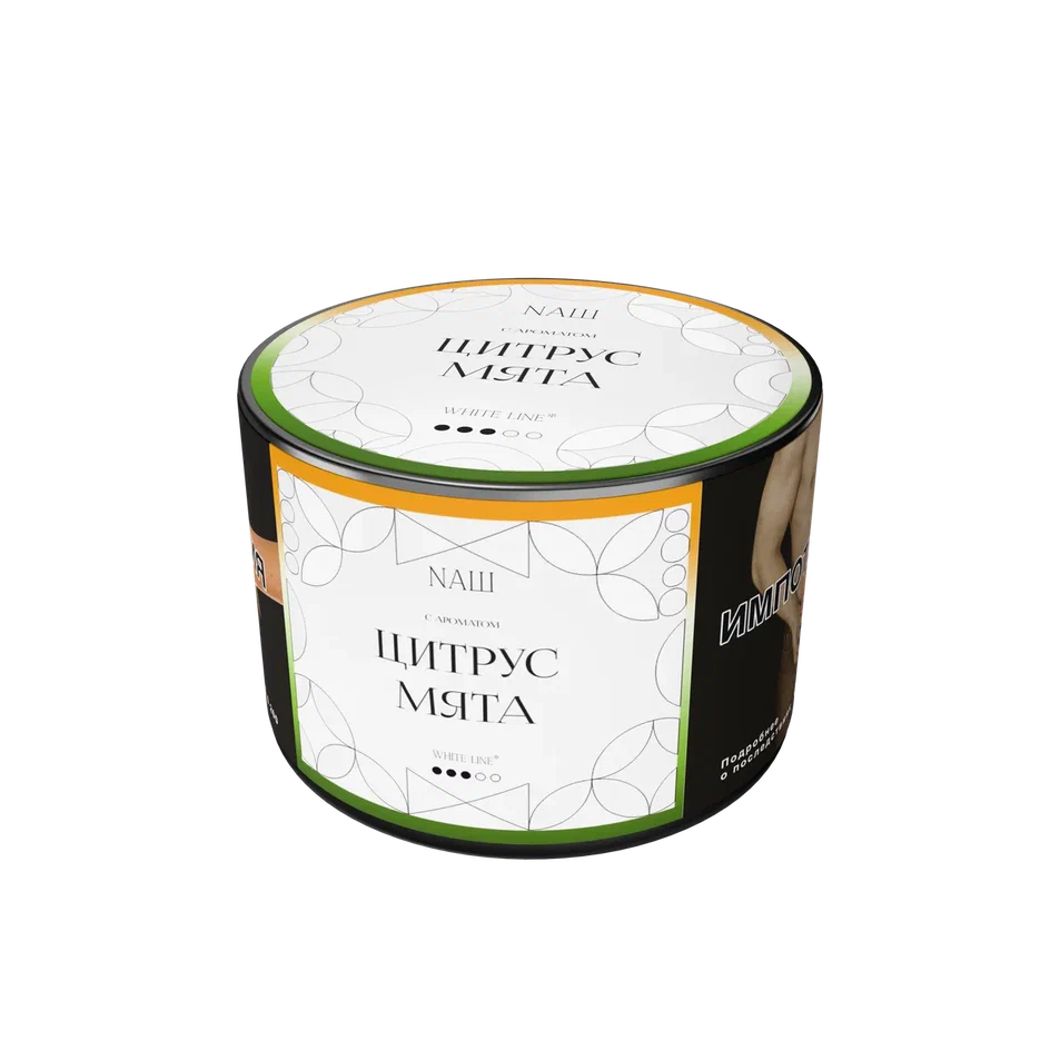 картинка Табак НАШ White - Цитрус Мята 40 гр. от магазина BigSmoke