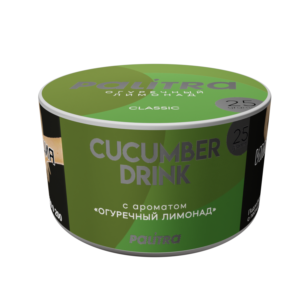 картинка Табак Palitra - Cucumber Drink (Огуречный лимонад) 25 гр. от магазина BigSmoke