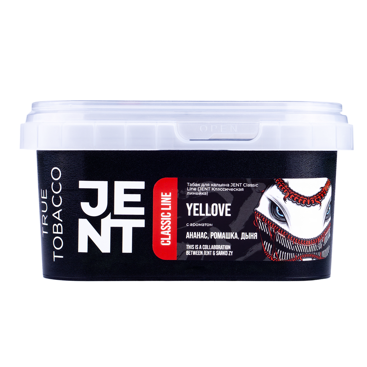 картинка Табак Jent - Yellove (Ананас, Ромашка, Дыня) 200 гр. от магазина BigSmoke