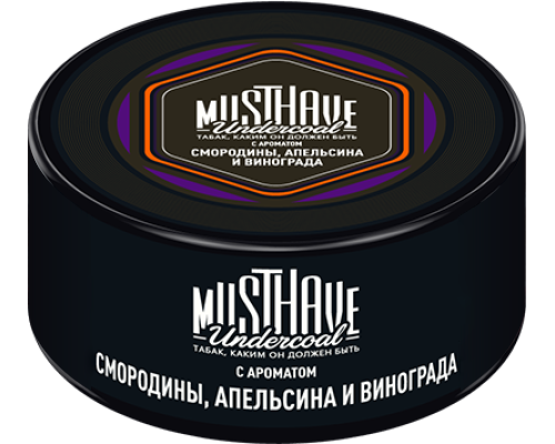 картинка Табак Must Have - С Ароматом Смородины, Апельсина и Винограда 125 гр. от магазина BigSmoke