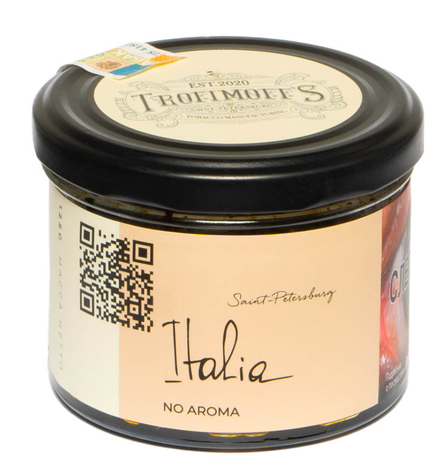 картинка Табак Trofimoff's - Italia No Aroma 125 гр. от магазина BigSmoke