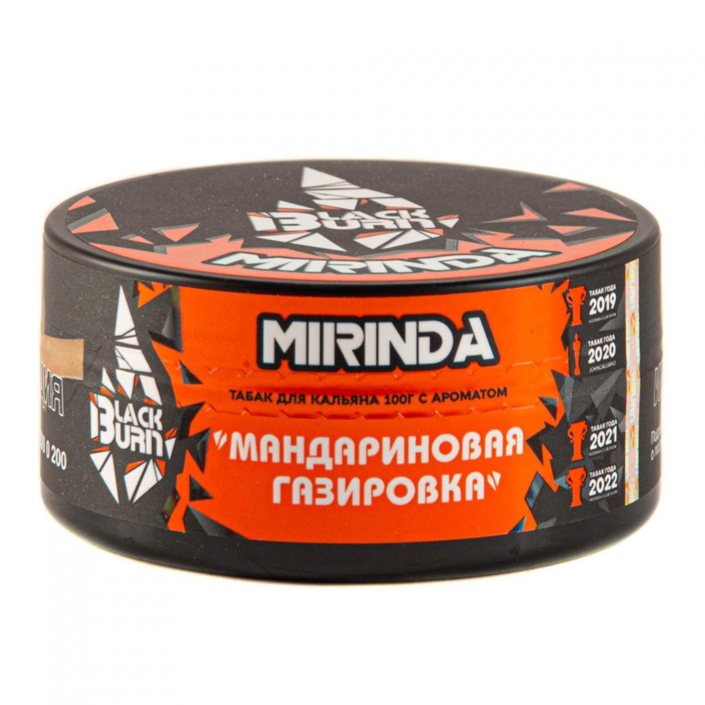 картинка Табак Black Burn - Mirinda 100 гр. от магазина BigSmoke