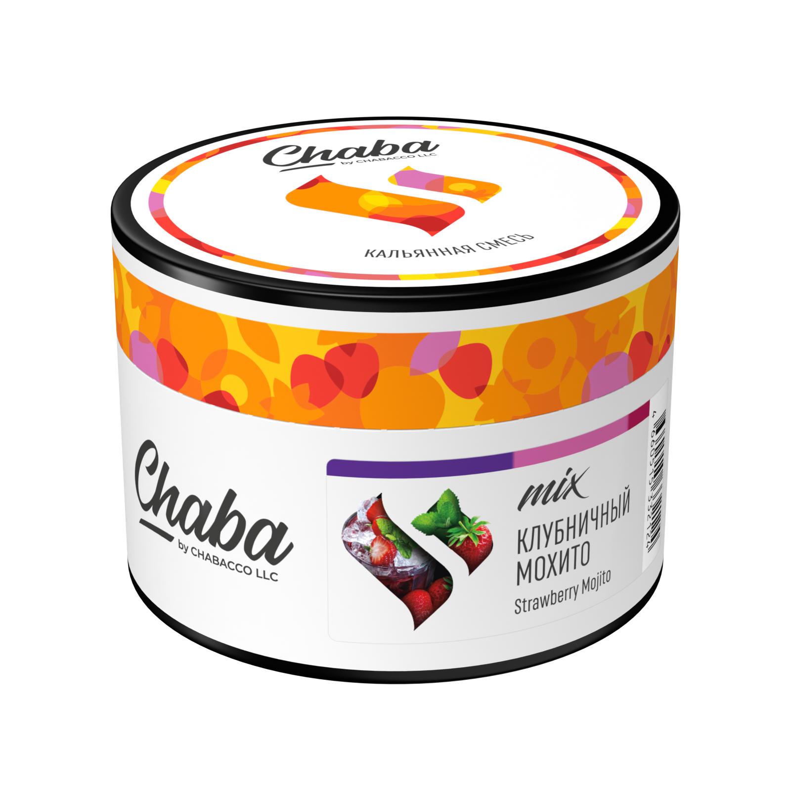 картинка Chaba Mix - Клубничный Мохито (Nicotine Free) 40 гр. от магазина BigSmoke