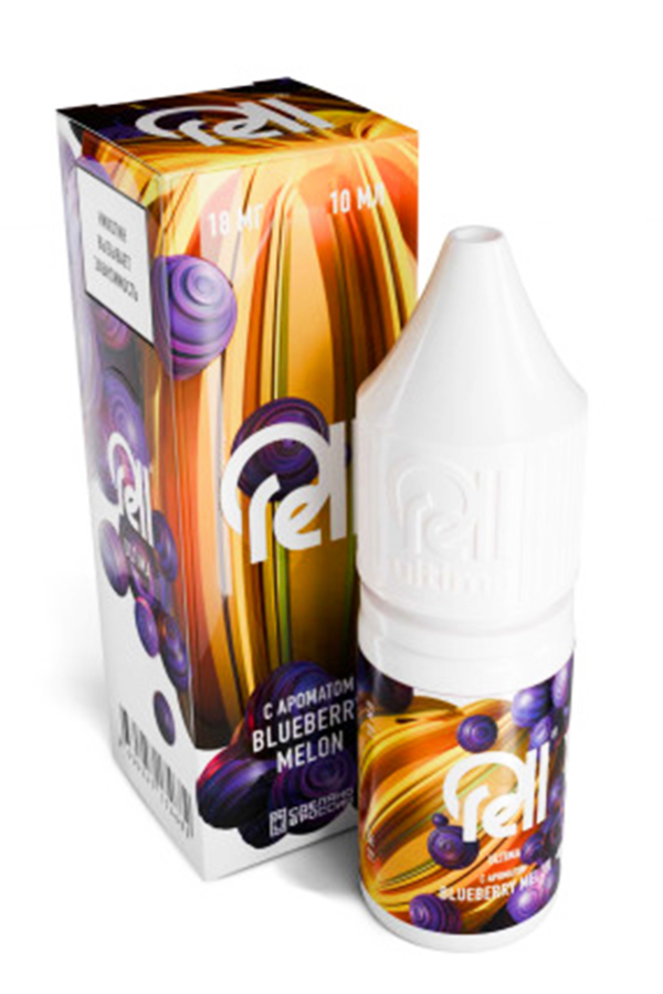 картинка Жидкость Rell Ultimate 10мл 20мг - Blueberry Melon (Черника и Дыня) от магазина BigSmoke