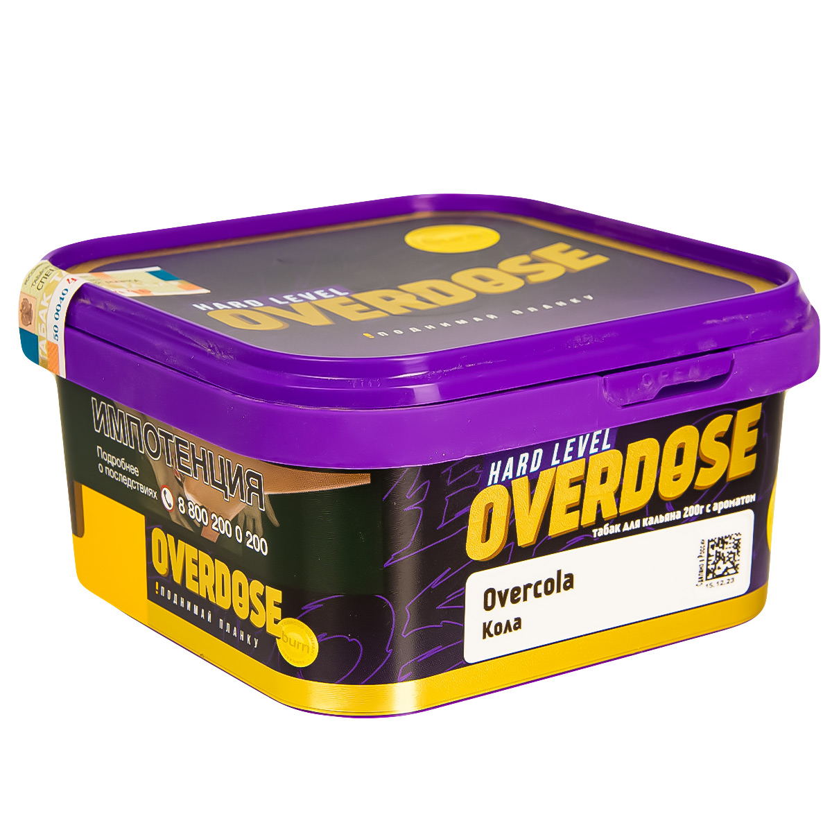 картинка Табак Overdose - Overcola 200 гр. от магазина BigSmoke