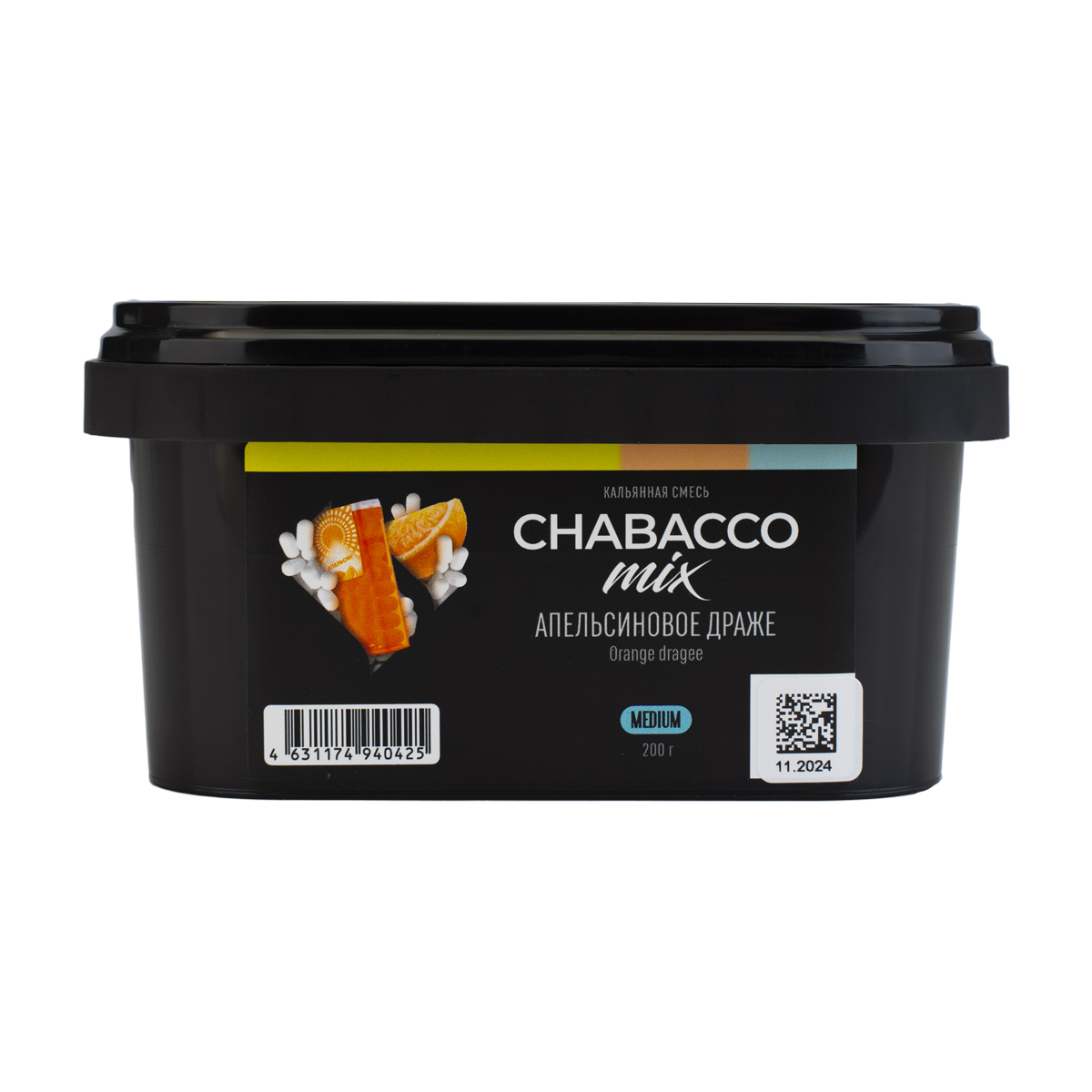 картинка Chabacco Mix Medium - Orange Dragee 200 гр. от магазина BigSmoke
