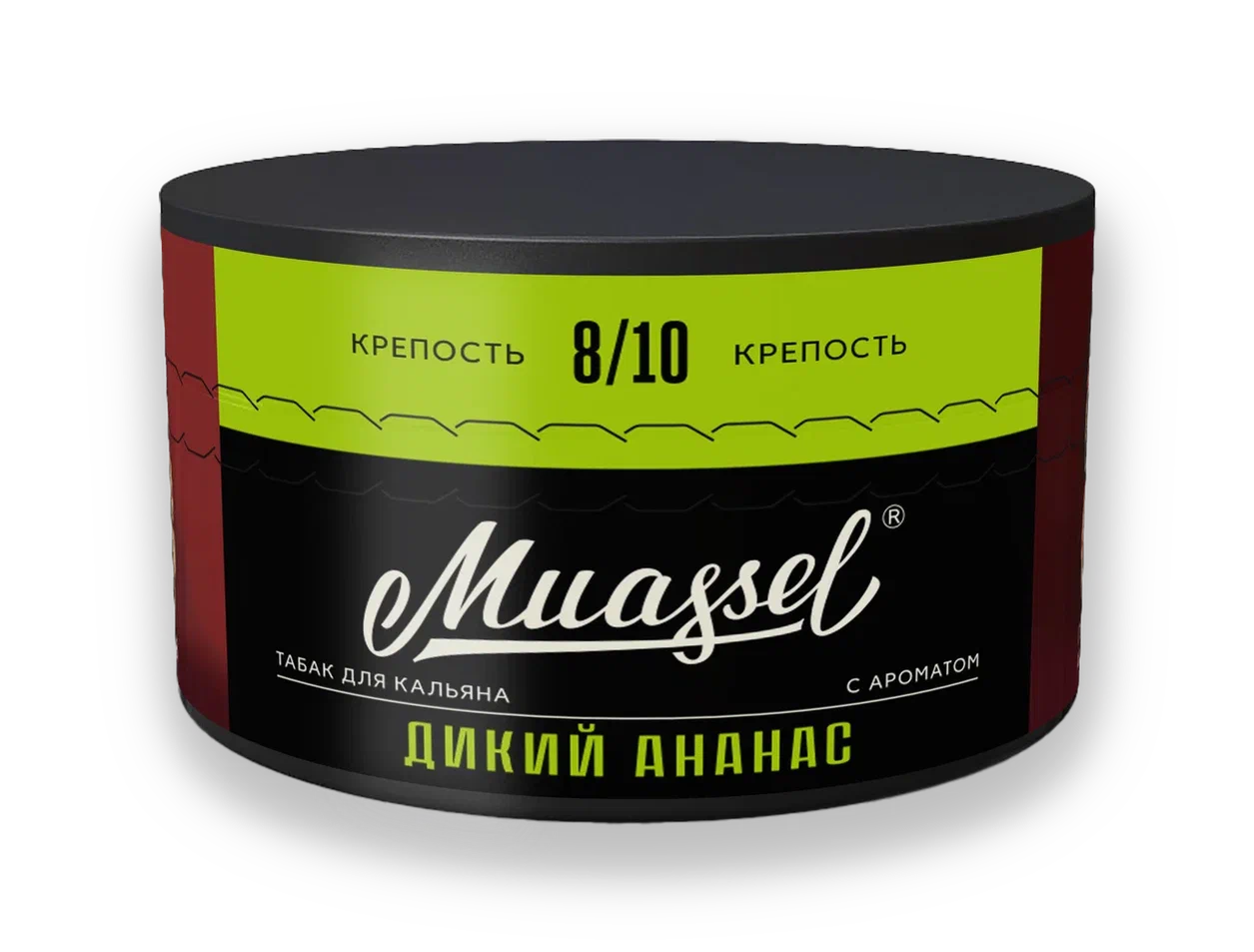 картинка Табак Muassel 8/10 - Дикий Ананас 200гр. от магазина BigSmoke