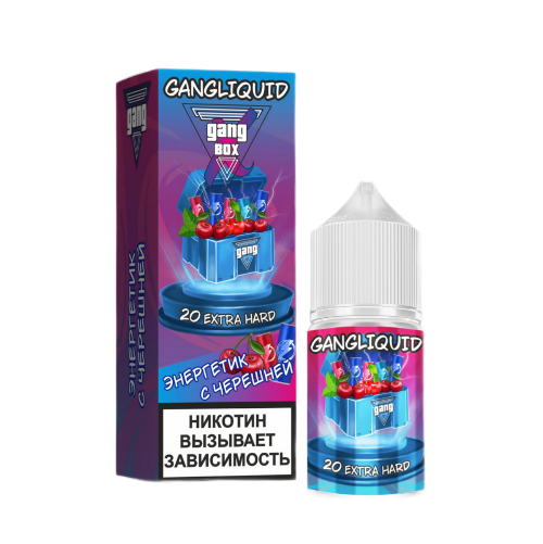 картинка Жидкость GANG XBOX 30ml 2% - Энергетик с Черешней от магазина BigSmoke