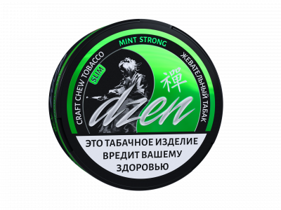 картинка Жевательный Табак Dzen Strong Slim - Mint 9 гр. от магазина BigSmoke