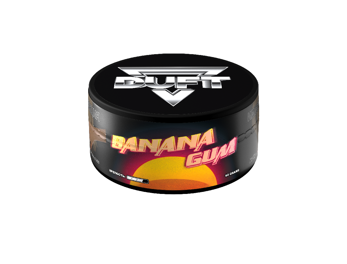 картинка Табак Duft - Banana Gum 80 гр. от магазина BigSmoke