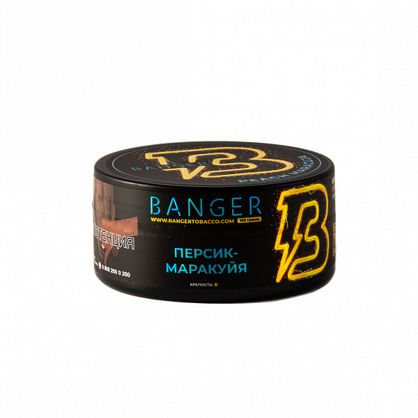 картинка Табак Banger - Peach Maracuja 100 гр. от магазина BigSmoke