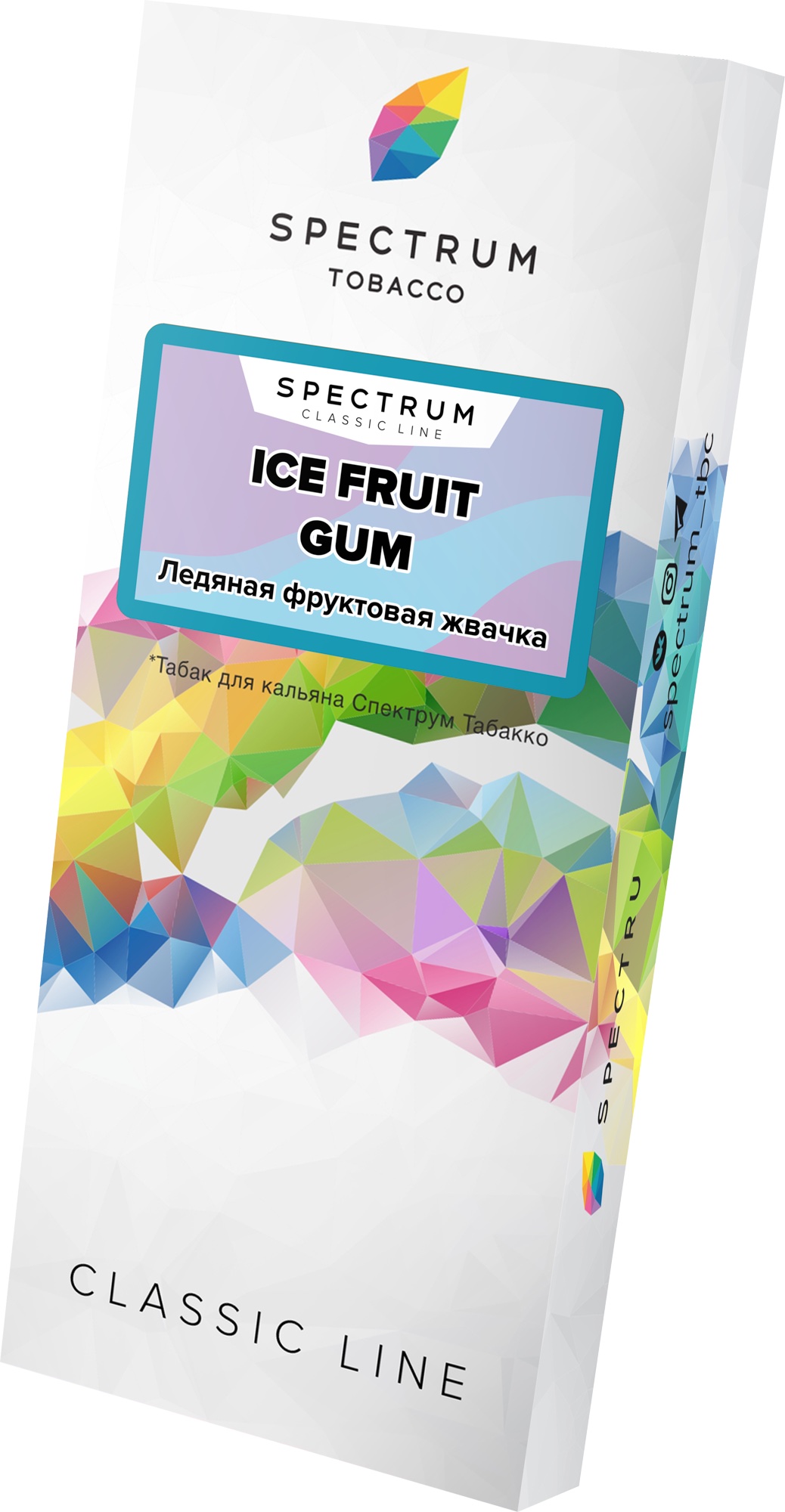 картинка Табак Spectrum Classic - Ice Fruit Gum 100 гр. от магазина BigSmoke