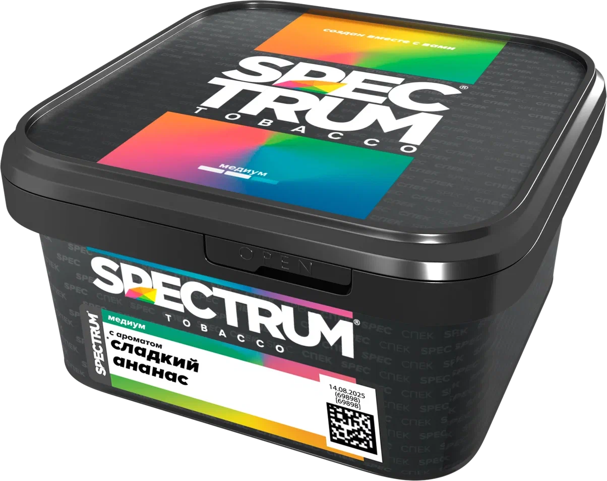 картинка Табак Spectrum Medium - Сладкий Ананас 200 гр. от магазина BigSmoke