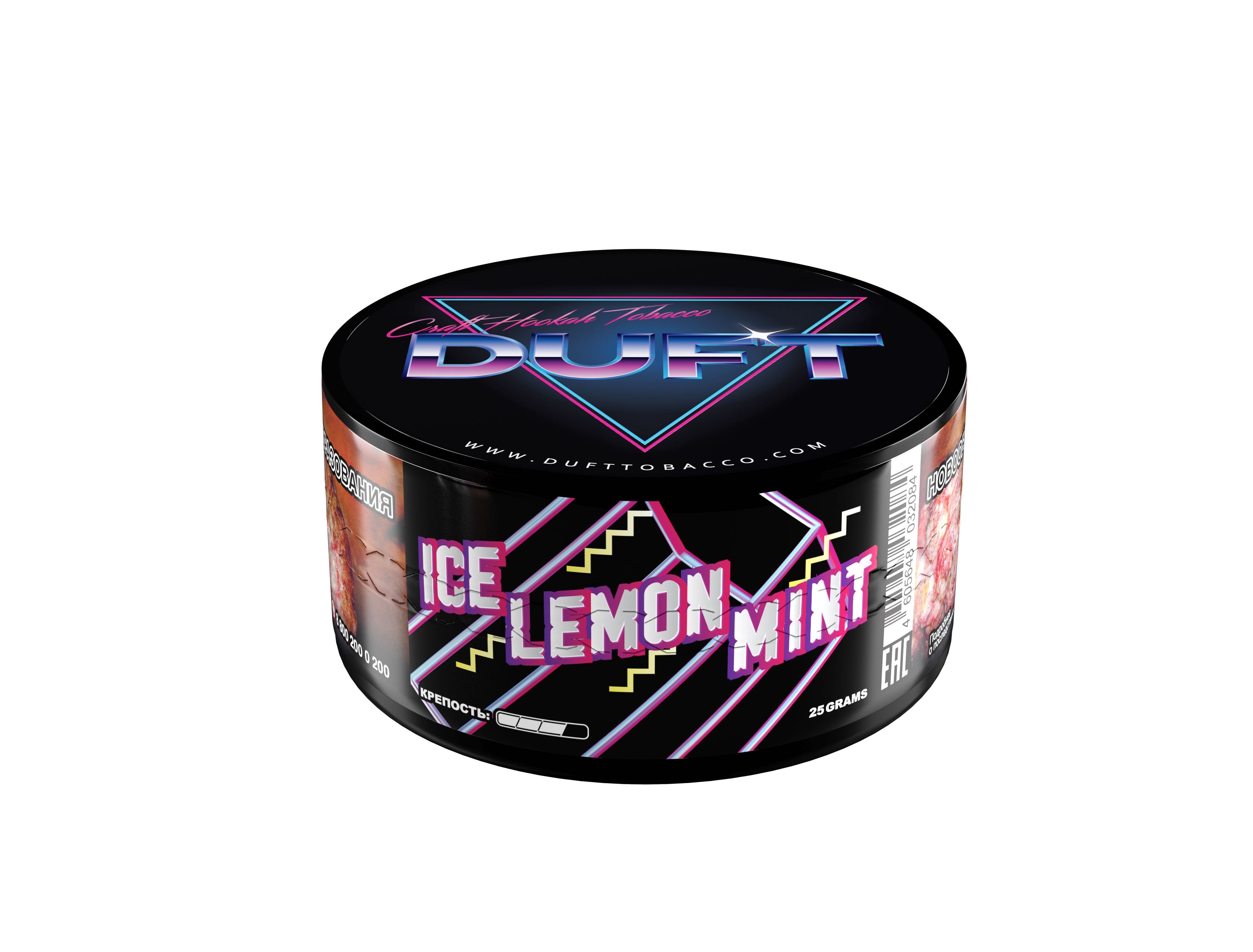 картинка Табак Duft – Ice Lemon Mint 25 гр. от магазина BigSmoke